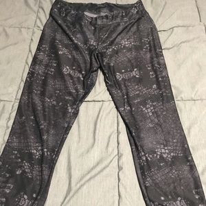 Jockey snake print Capri leggings